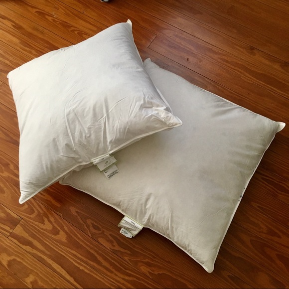 Ogallala Bedding Set Of 2 Ogallala Luxury Euro Pillow Inserts Goose